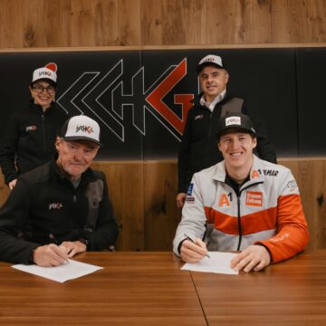 Neuer Kopfsponsor. Starke Partnerschaft. Große Ziele: Raphael Haaser setzt auf Ischgl!